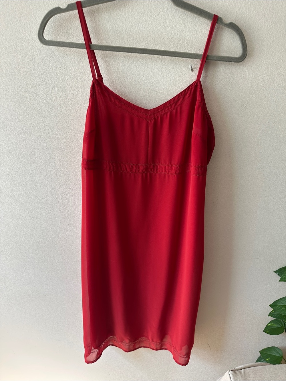 Vintage Red Express Slipdress, size 5/6